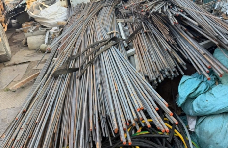 Thu mua sắt phế liệu từ các công trình xây dựng